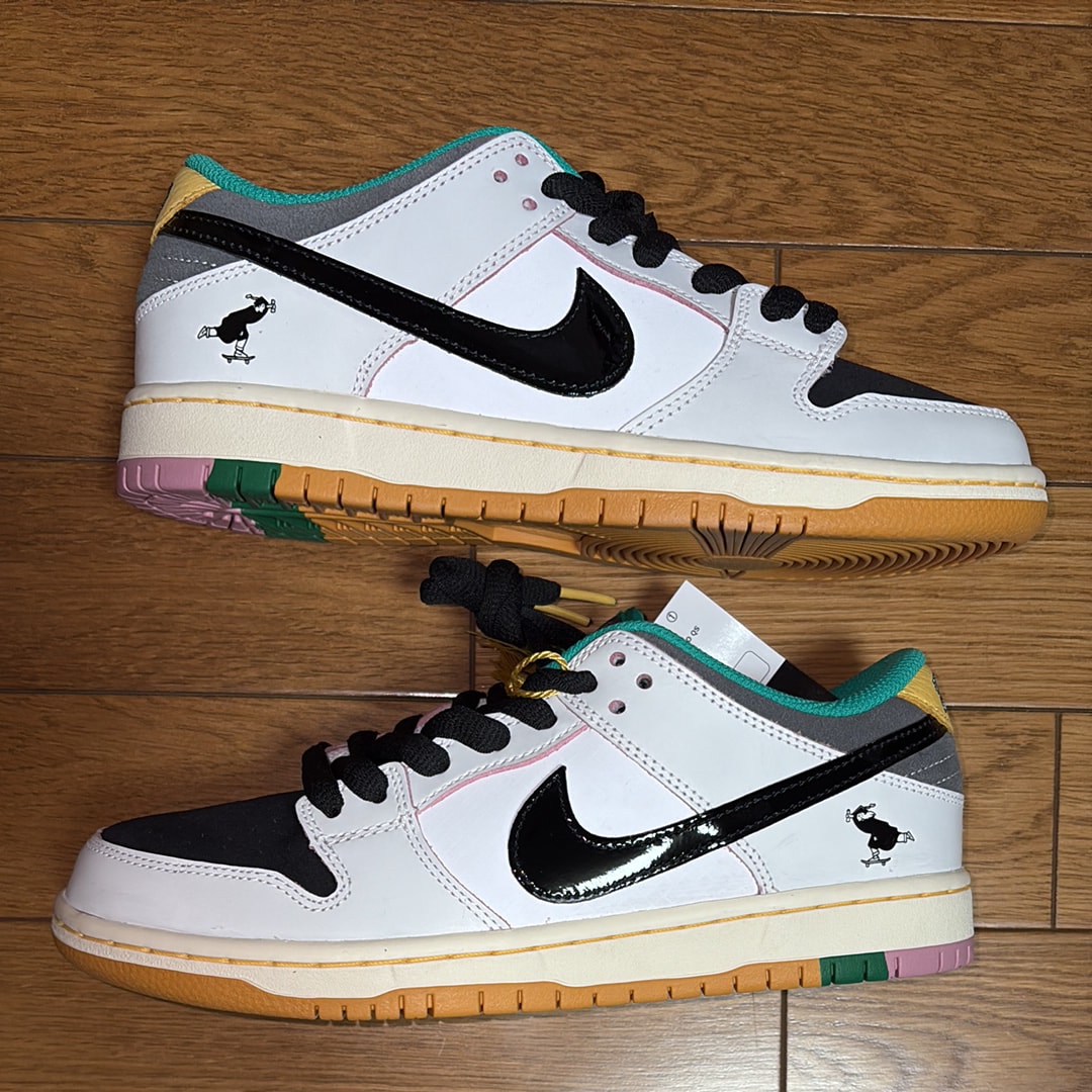 CSEF × Nike SB Dunk Low Pro QS "White and Black"