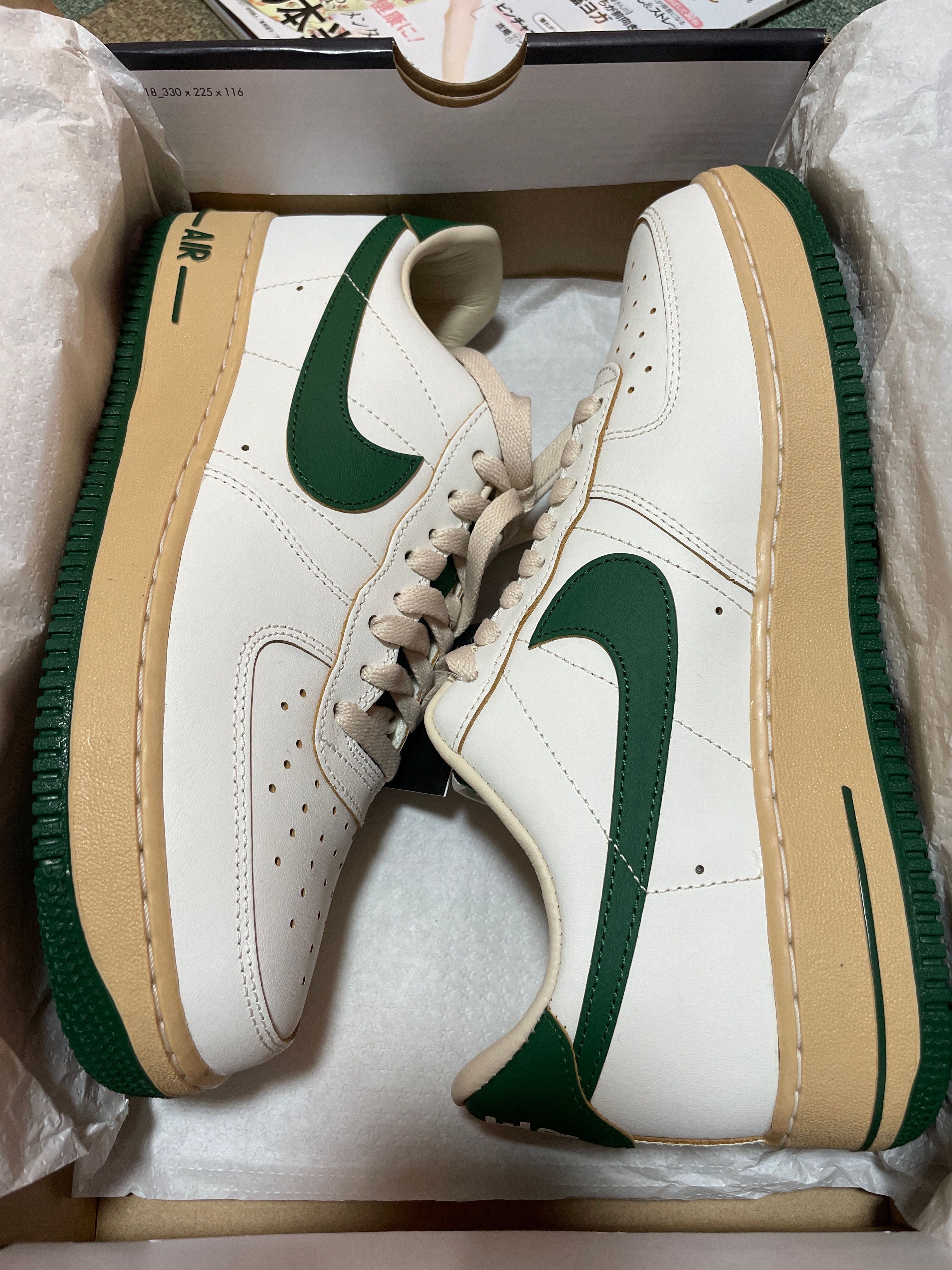 Nike Women's Air Force 1 Low "Green and Muslin"