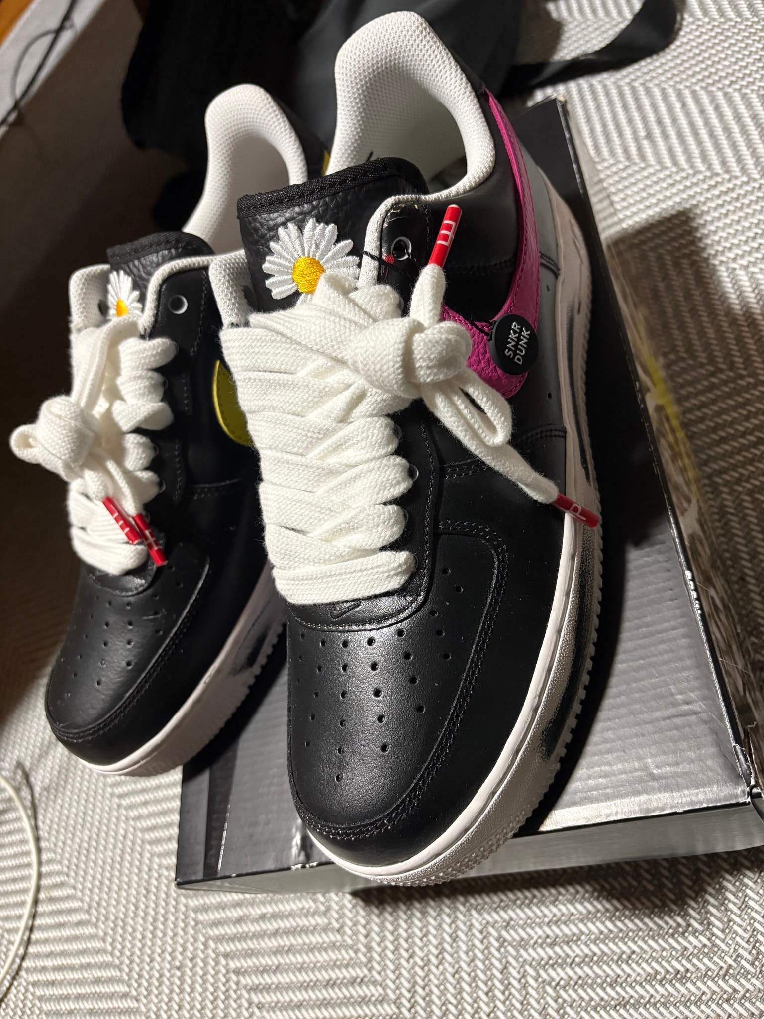 PEACEMINUSONE × Nike Air Force 1 Low '07 Para-Noise 3.0 "Black and Multi-Color" / G-DRAGON