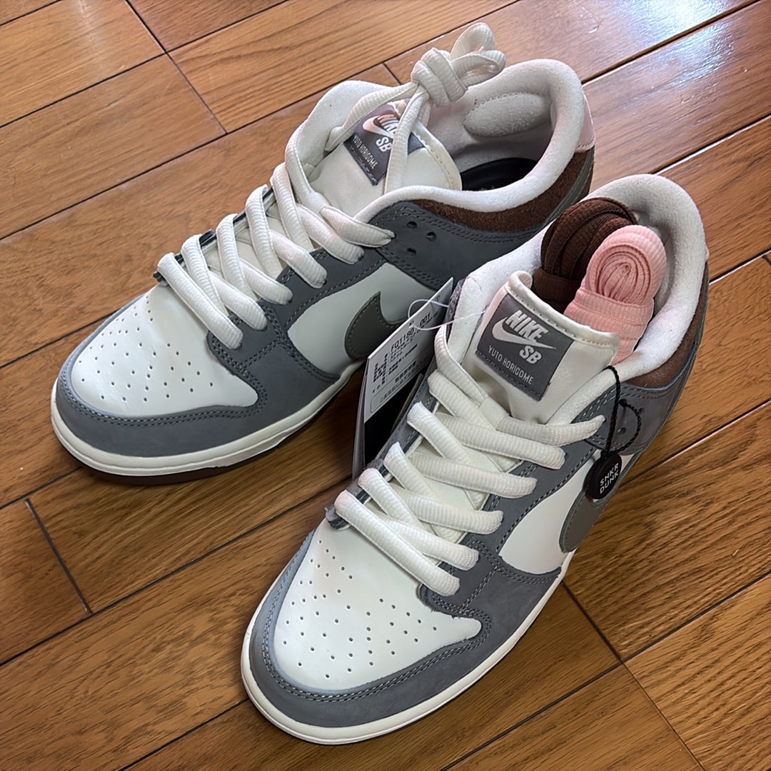 堀米 雄斗(Yuto Horigome) × Nike SB Dunk Low Pro QS "Wolf Grey"
