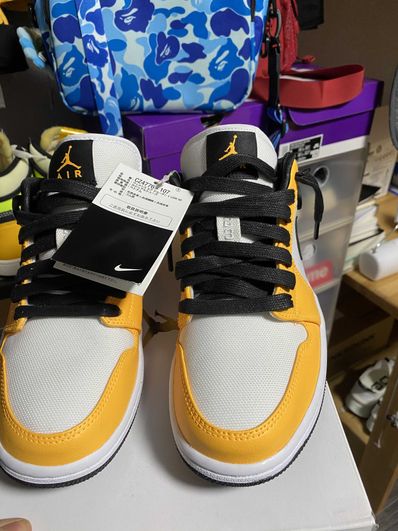 Nike Women's Air Jordan 1 Low SE "Laser Orange Black"