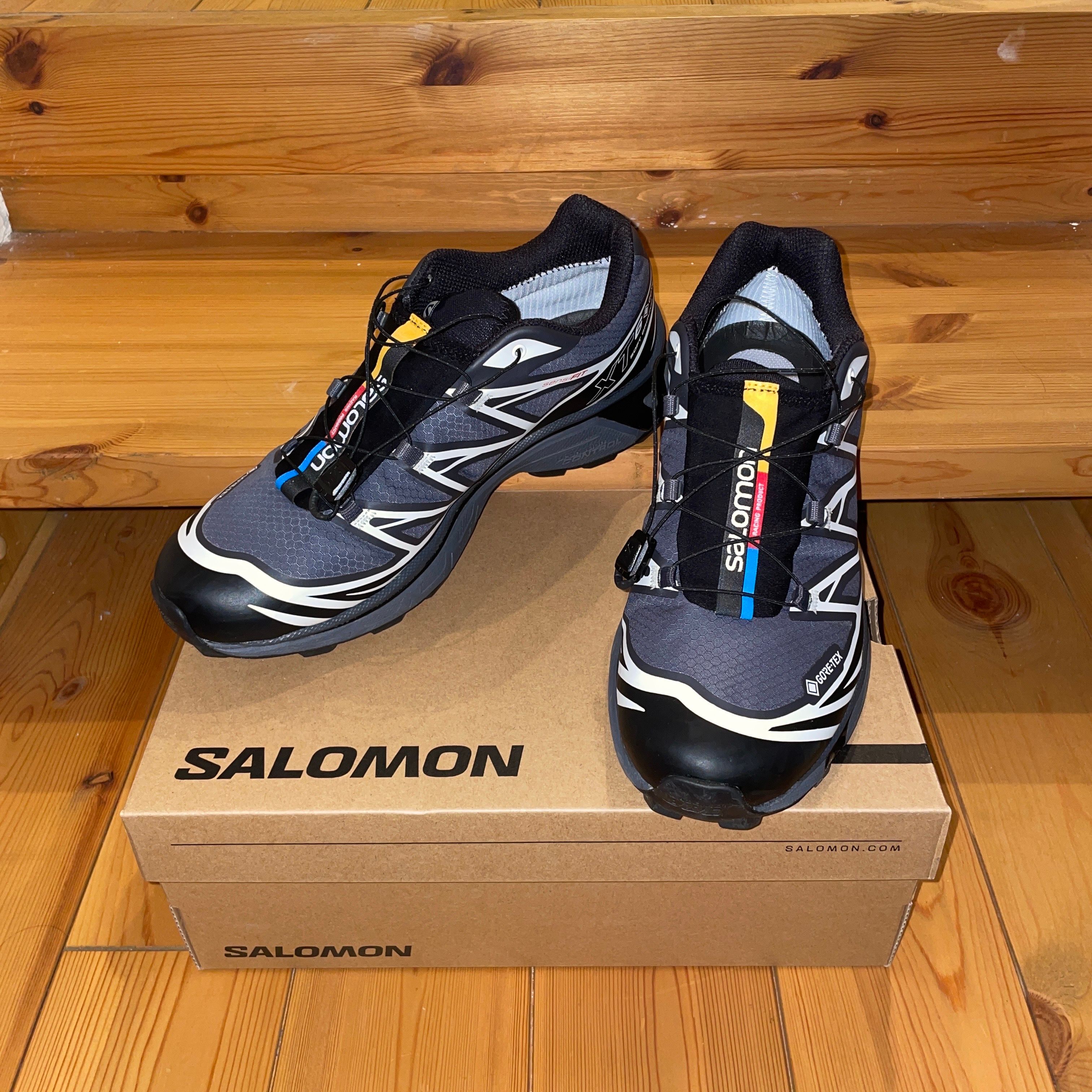 Salomon XT-6 GORE-TEX "Black/Ebony/Lunar Rock"
