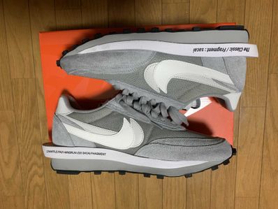 Fragment × sacai × Nike LD Waffle "Light Smoke Grey"