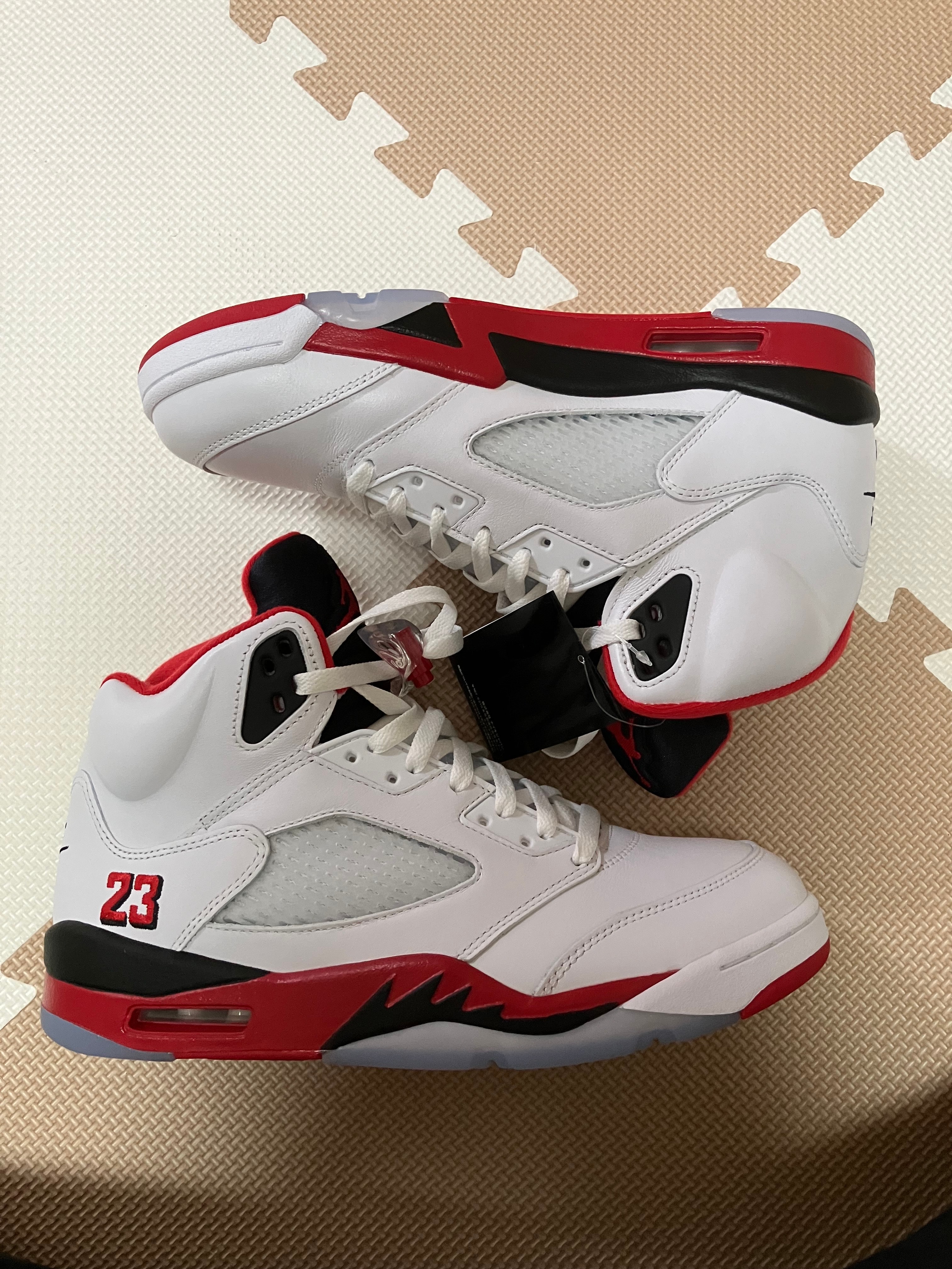 Nike Air Jordan 5 Retro OG "Fire Red/Black Tongue" (2025)