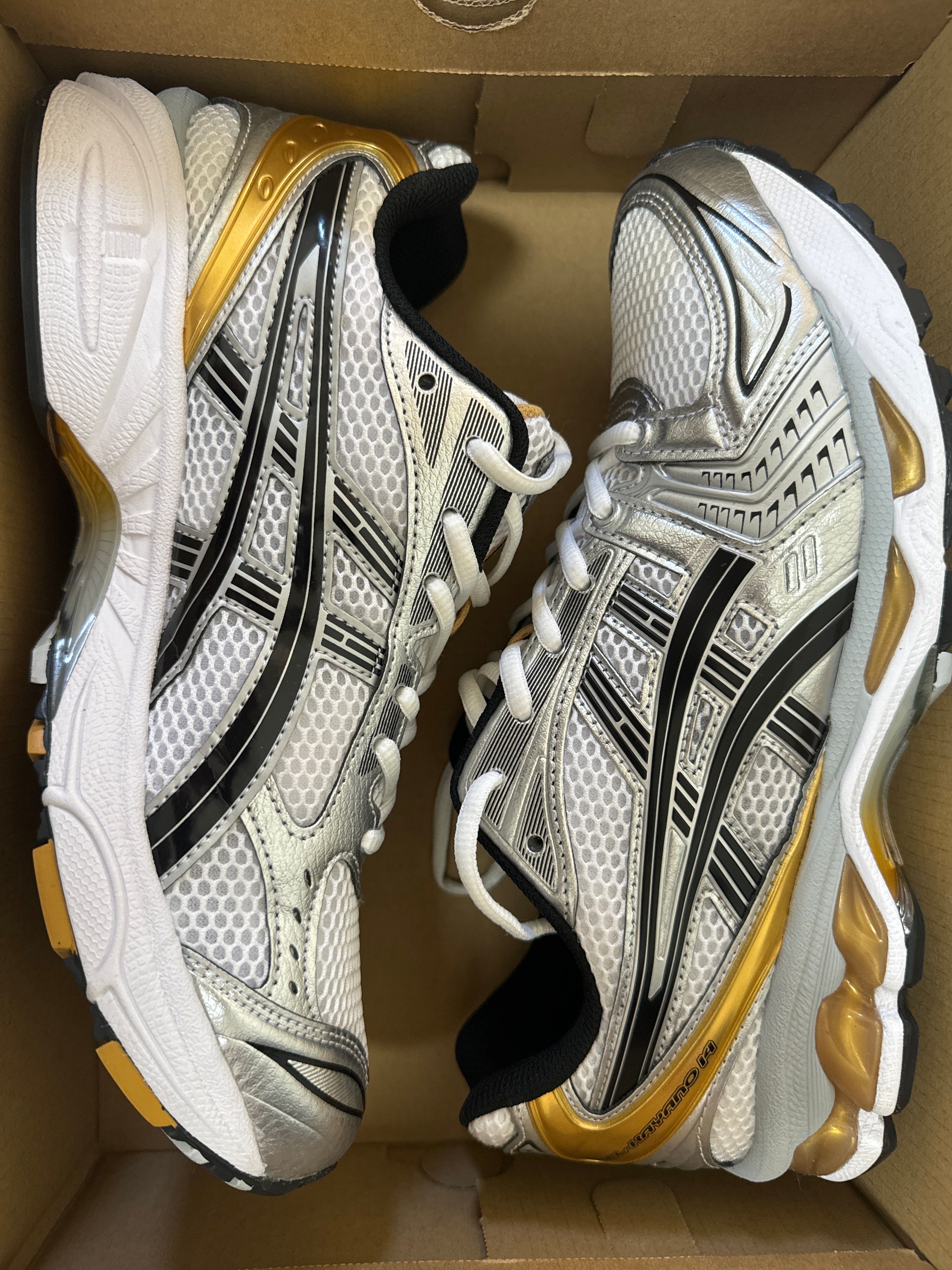 Asics Gel-Kayano 14 "White/Pure Gold"