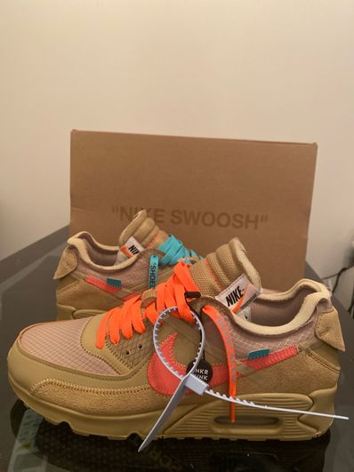 Off-White × Nike Air Max 90 "Desert Ore"
