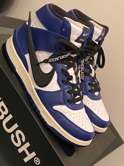 AMBUSH × NIKE DUNK HIGH "DEEP ROYAL"
