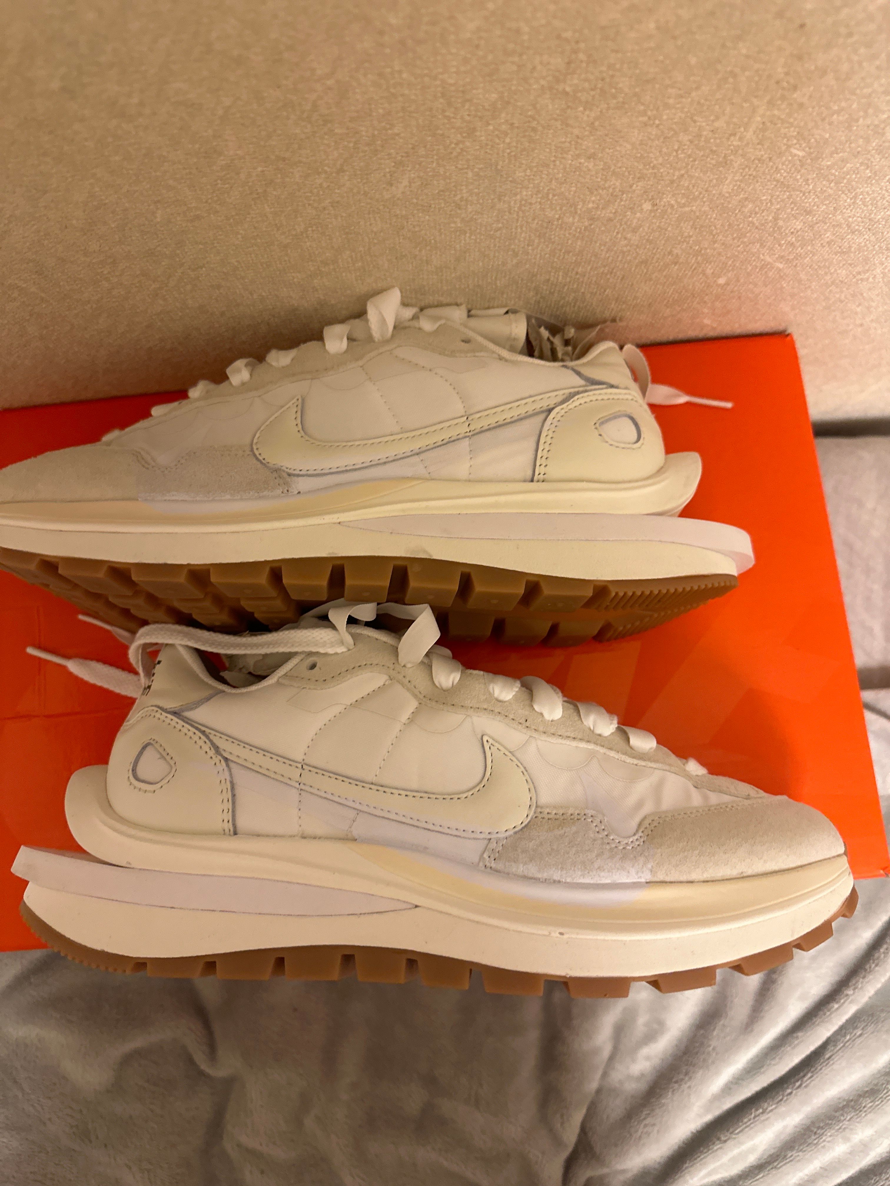 sacai × Nike Vapor Waffle "White Gum"