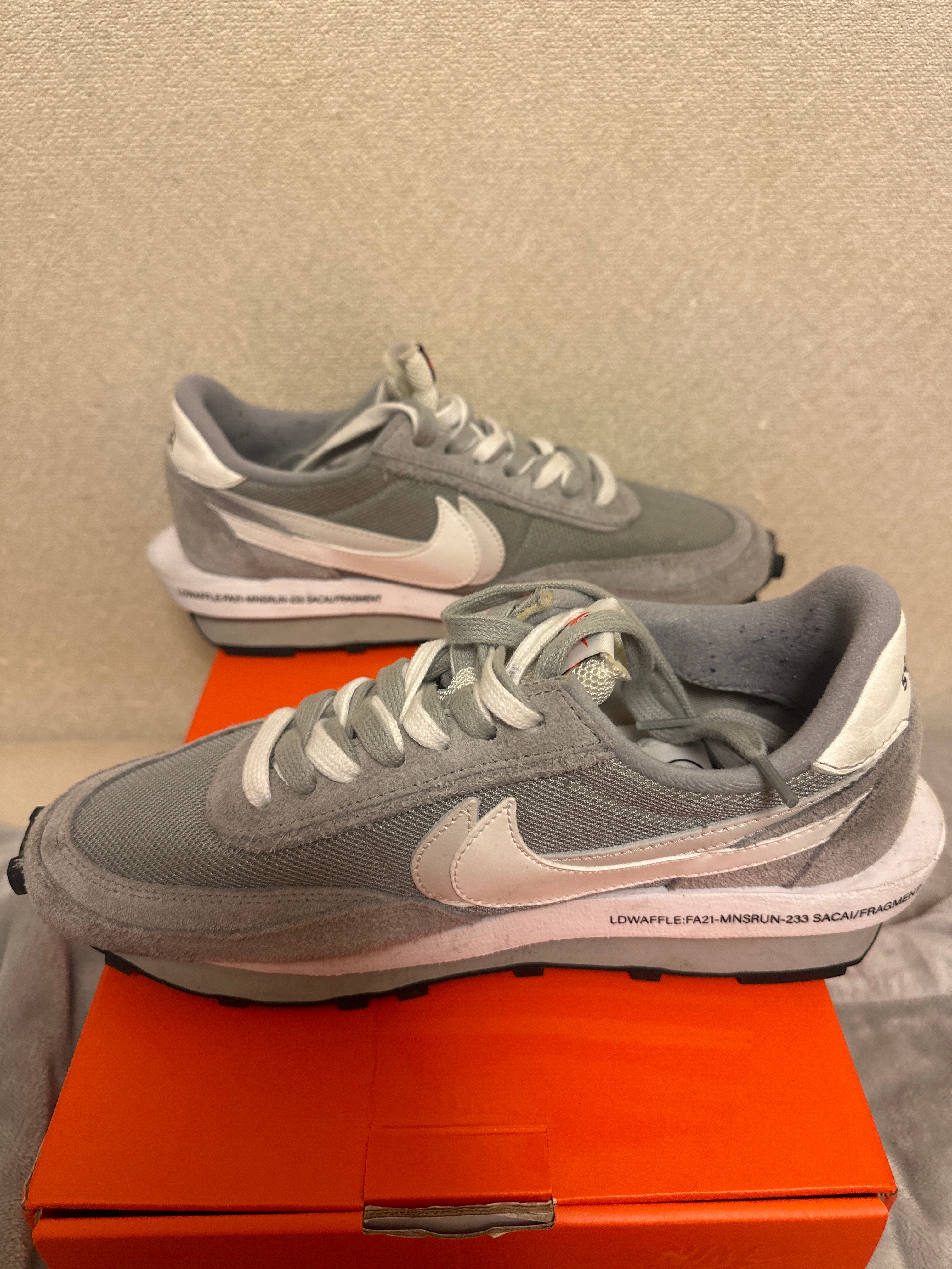 Fragment × sacai × Nike LD Waffle "Light Smoke Grey"