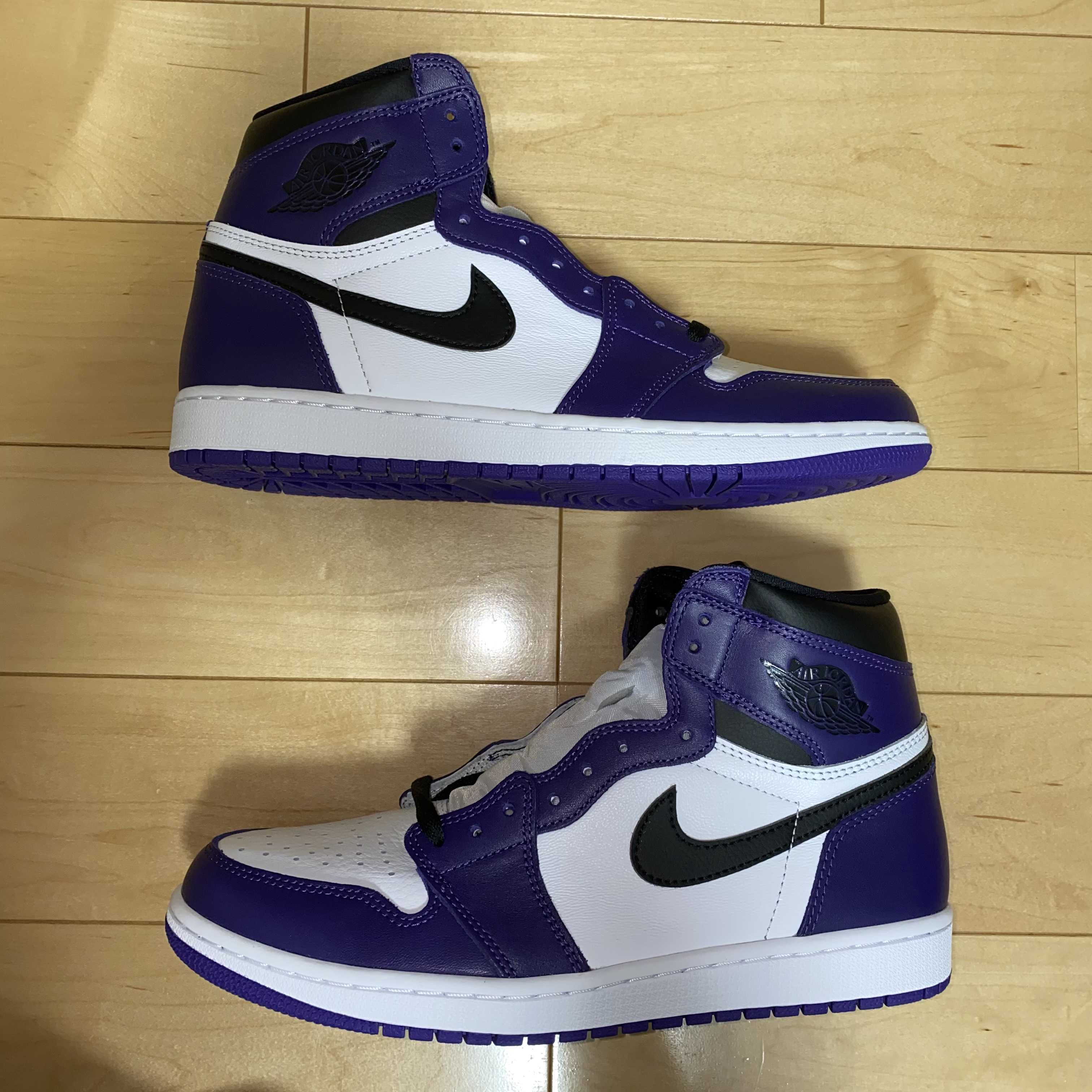 Nike Air Jordan 1 Retro High OG "Court Purple White/Black" (2020)