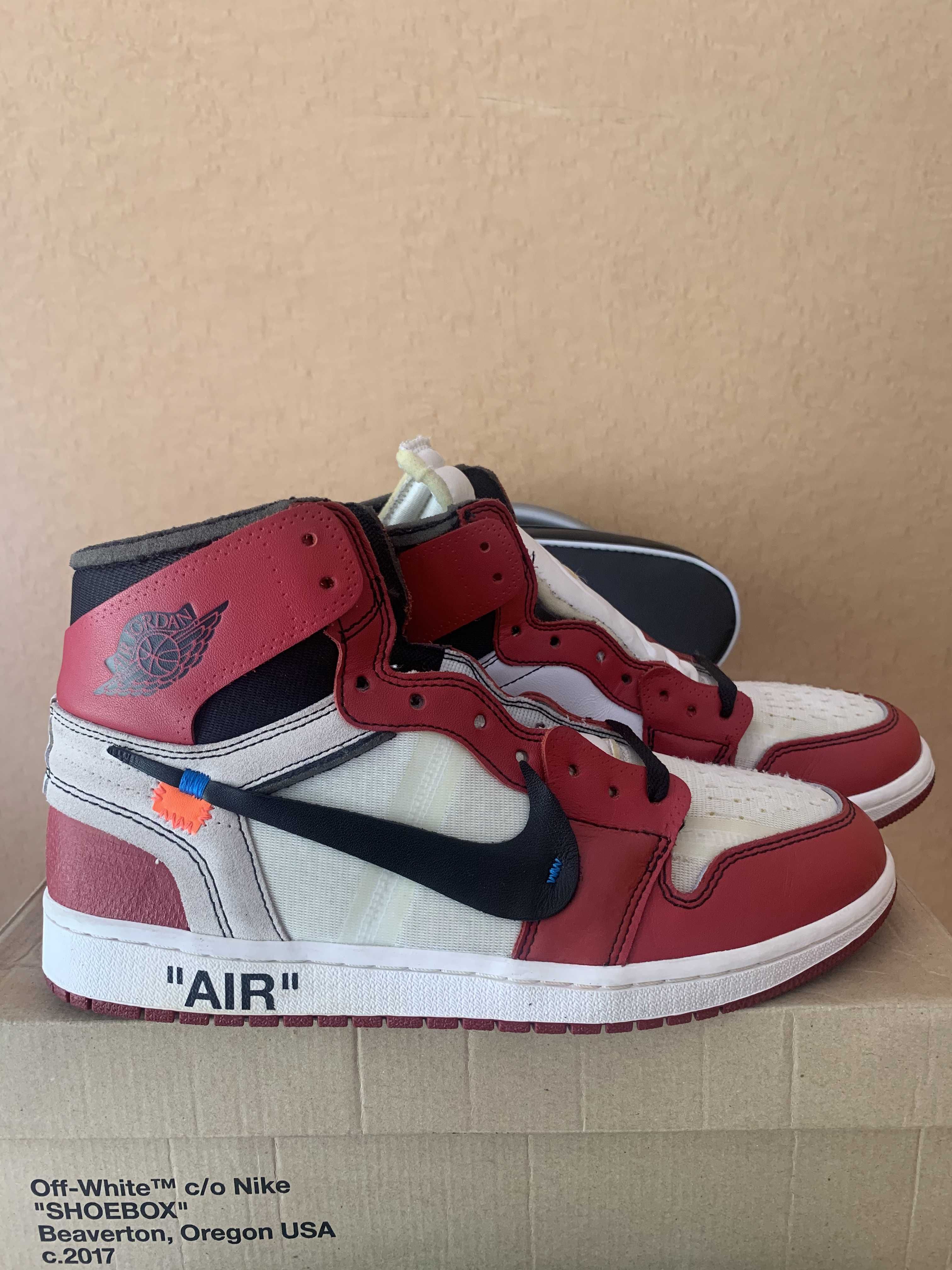 Off-White × Nike Air Jordan 1 Retro High The Ten "Chicago"