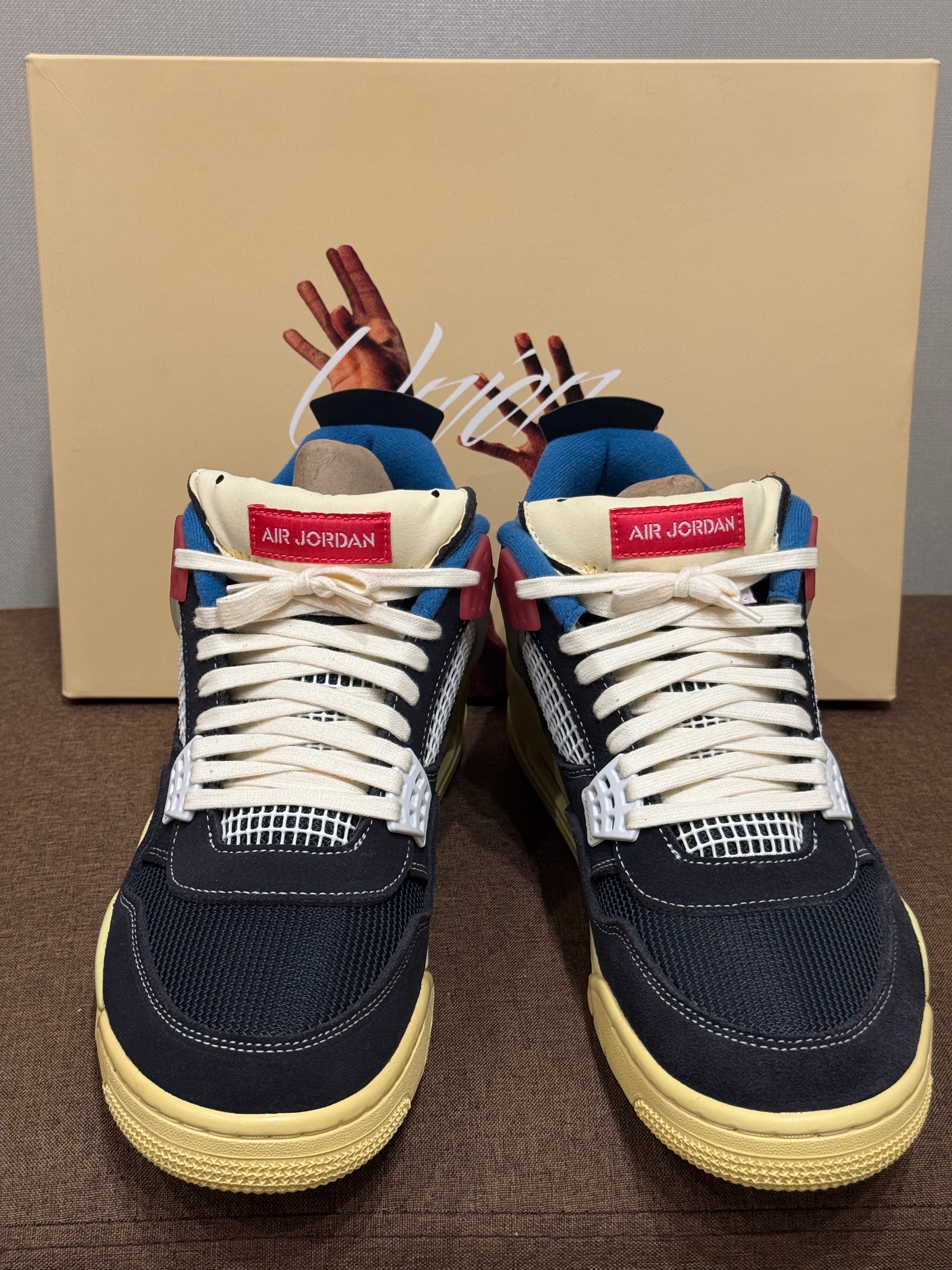 UNION × NIKE AIR JORDAN 4 "OFF NOIR"