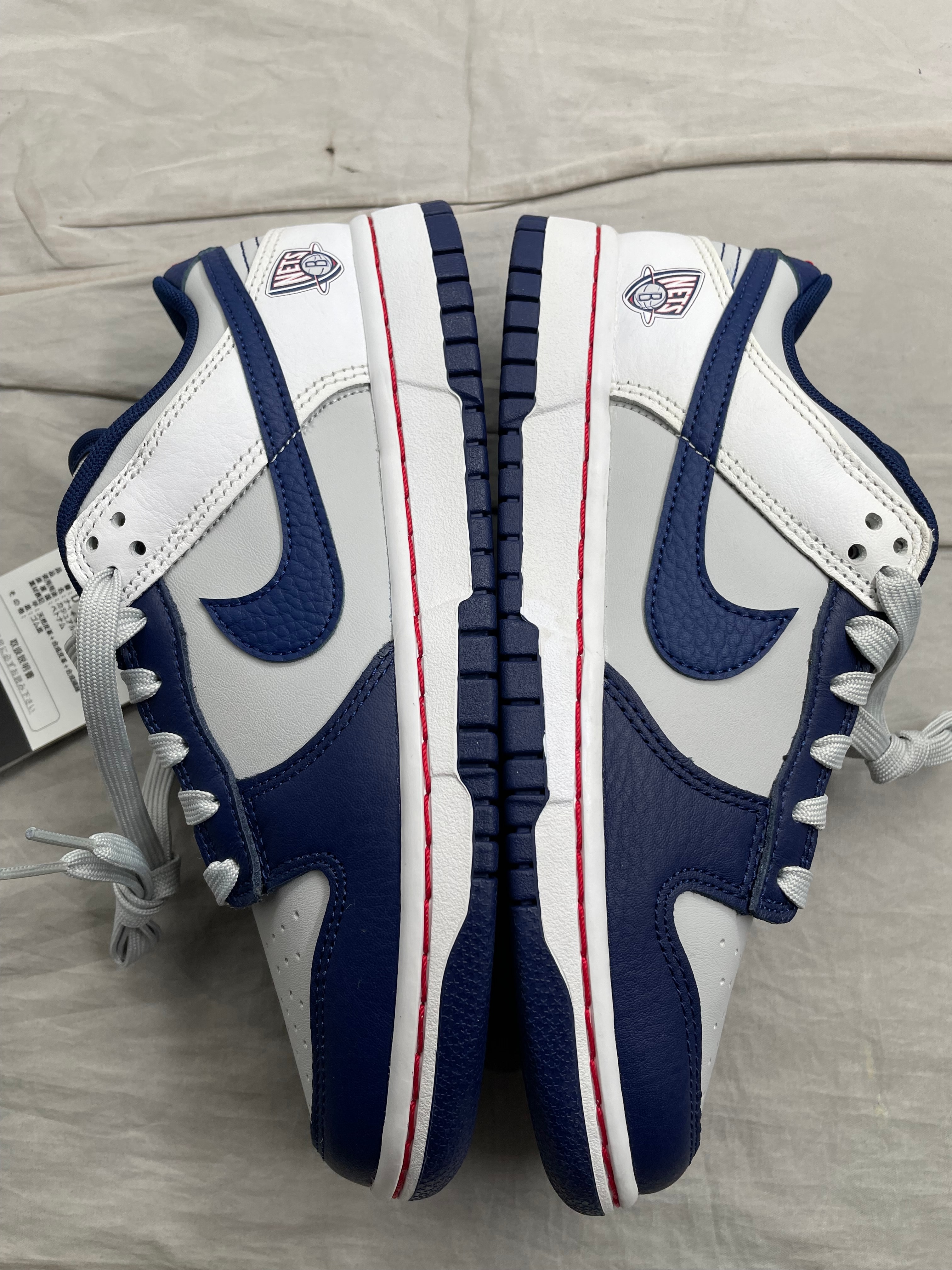 NBA × Nike Dunk Low EMB 75th Anniversary "Nets"