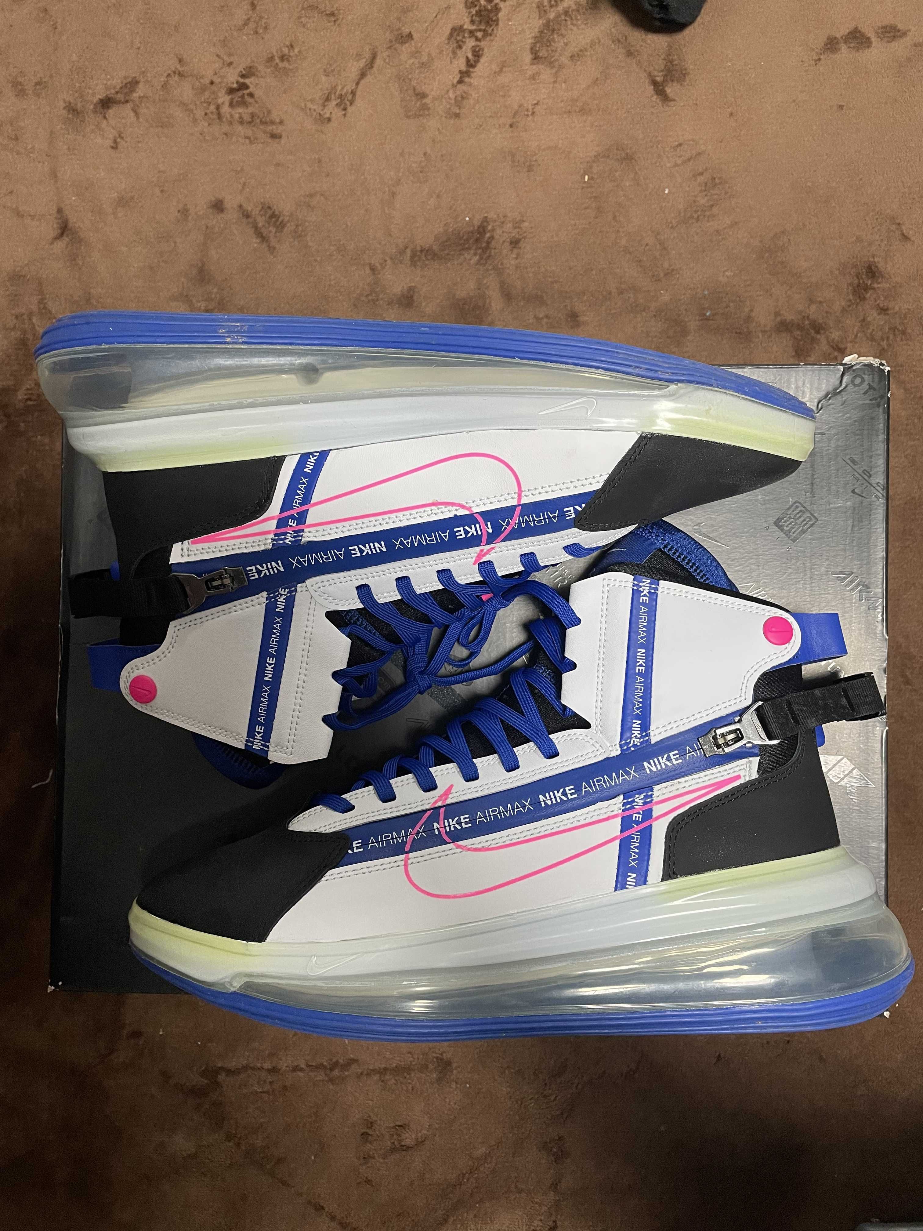 NIKE AIR MAX 720 "STRN BLACK BLUE PINK"