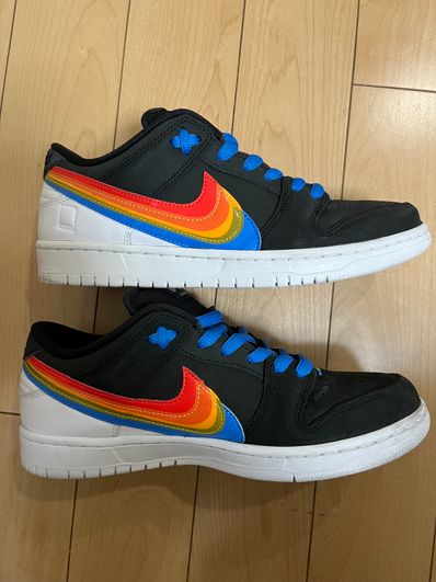Polaroid × Nike SB Dunk Low Pro QS "Black/White"