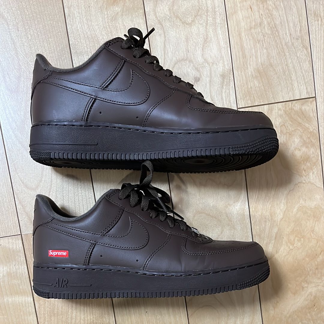 Supreme × Nike Air Force 1 Low "Baroque Brown"
