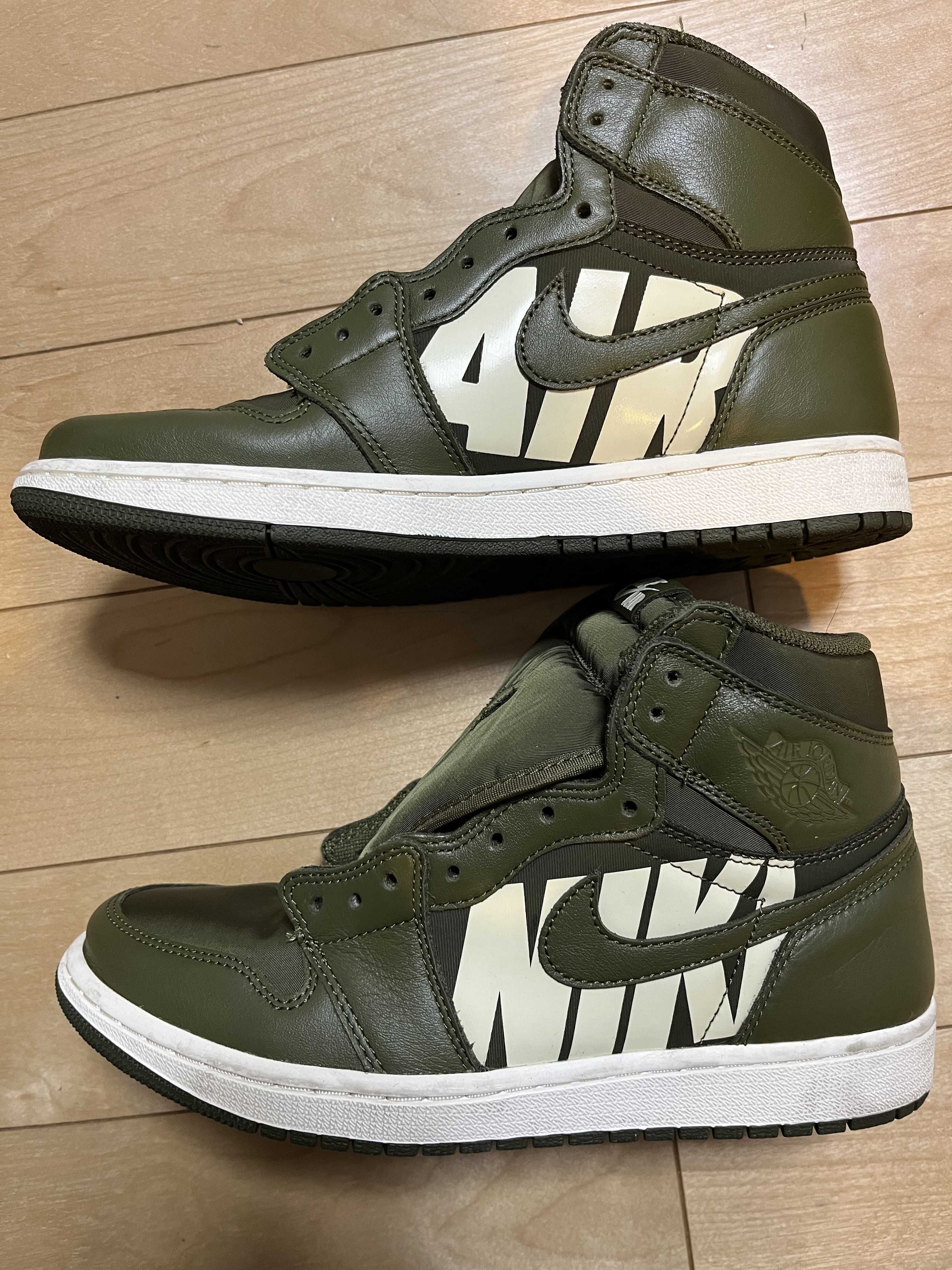 Nike Air Jordan 1 Retro High "Olive Canvas"