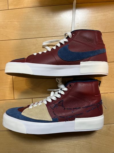 Nike SB Blazer Mid Edge "Team Red/Light Dew/Summit White/Navy"