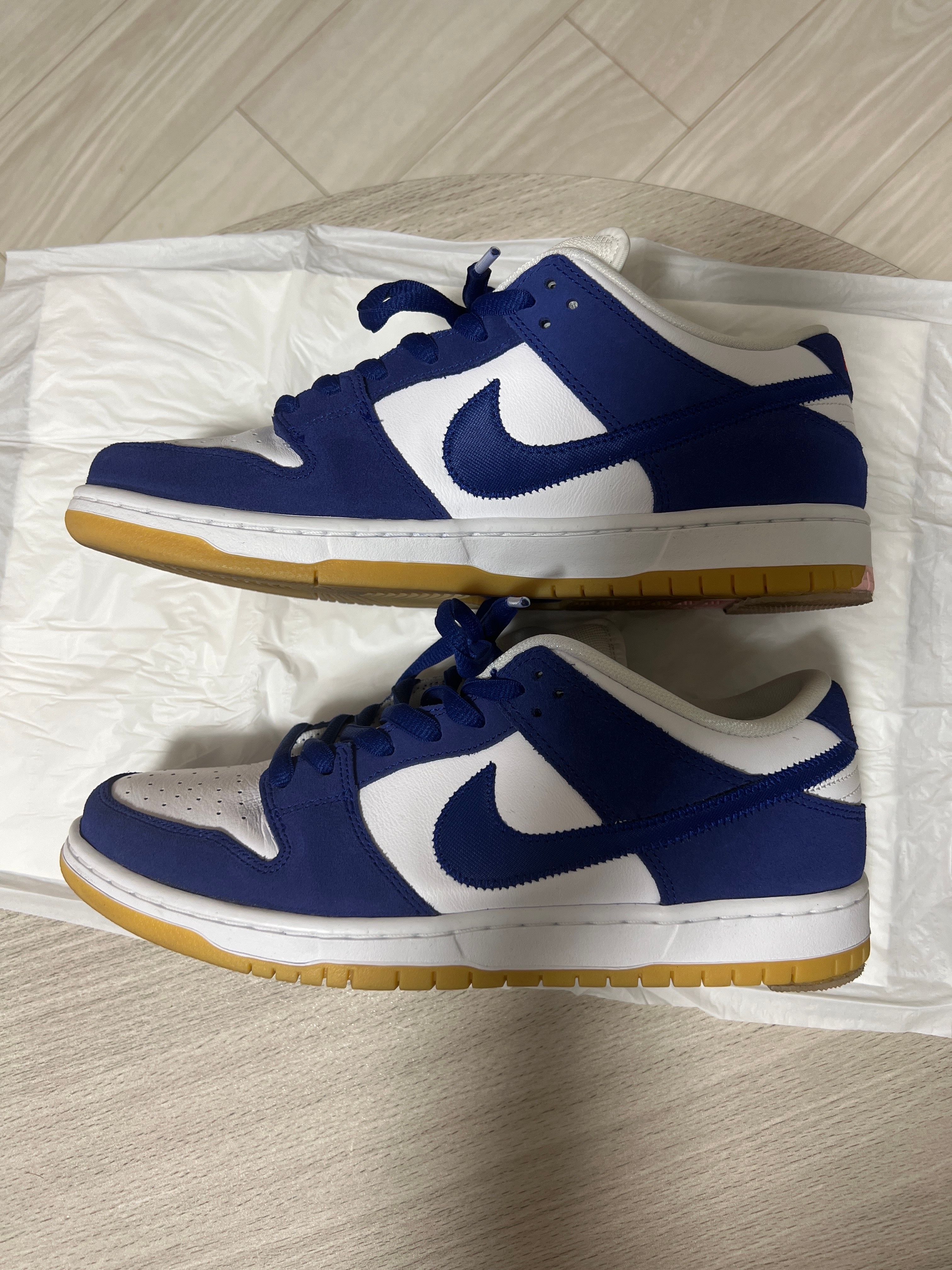 Nike SB Dunk Low "Los Angeles Dodgers/Deep Royal Blue"