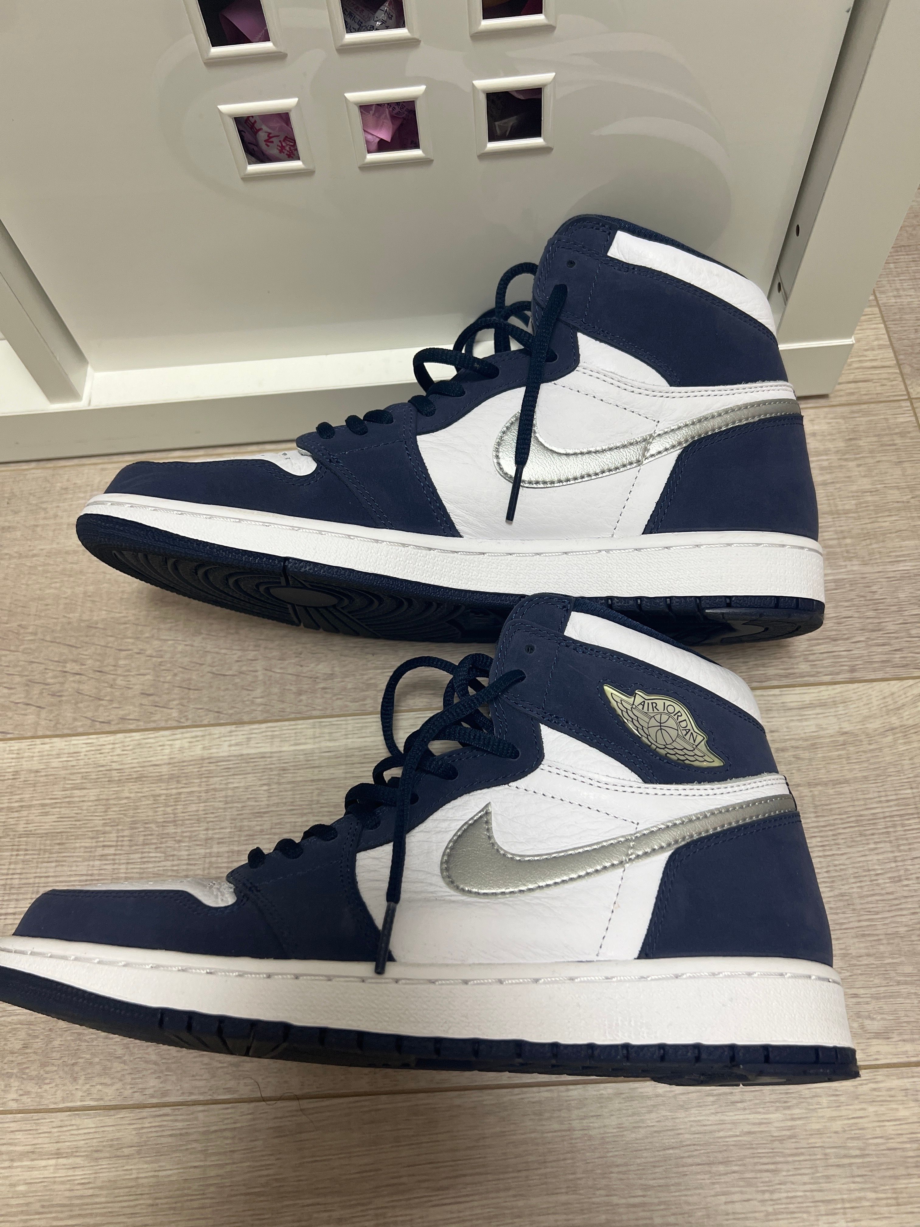 Nike Air Jordan 1 High OG CO.JP "White/Midnight Navy" (2020)(ブリーフケースなし)