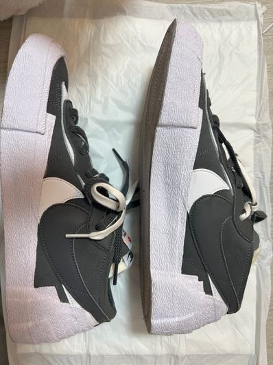 Sacai × Nike Blazer Low "Iron Grey"