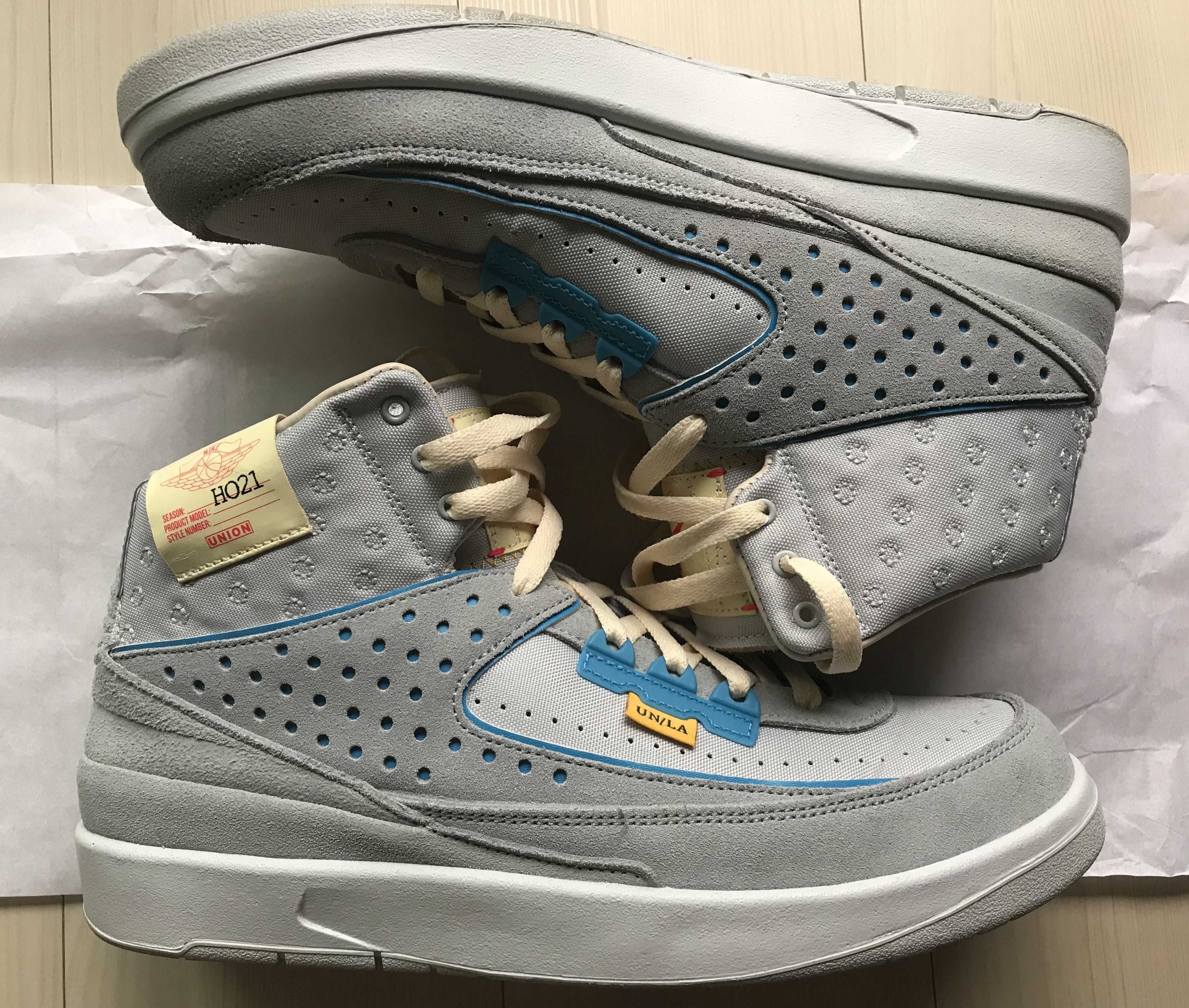 UNION × Nike Air Jordan 2 "Grey Fog"