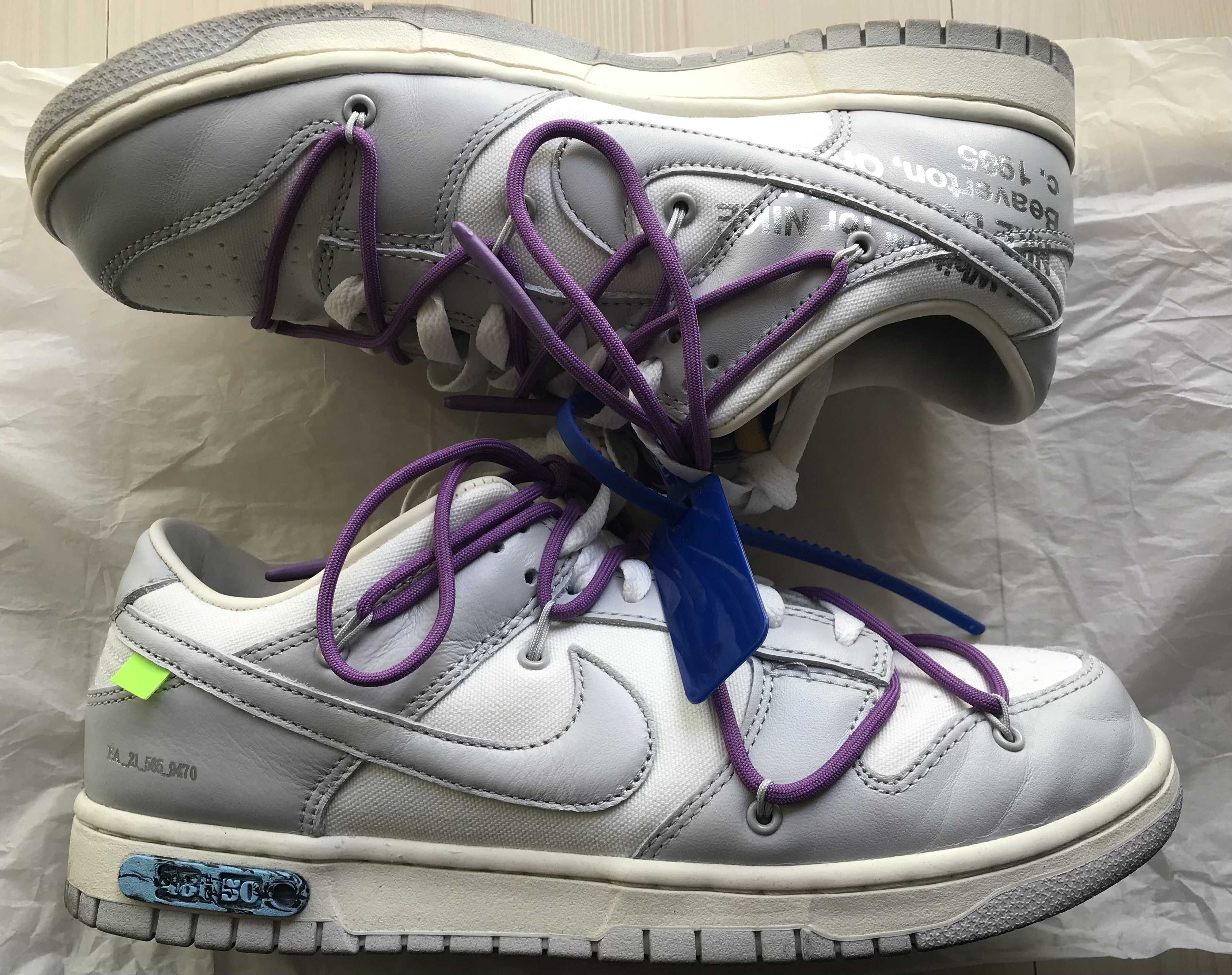 Off-White × Nike Dunk Low 1 of 50 "Lot.48" 