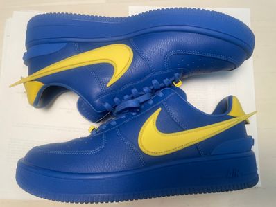 AMBUSH × Nike Air Force 1 Low "Game Royal and Vivid Sulfur"