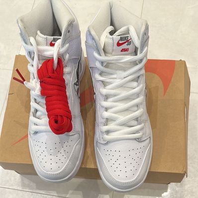 Oski x Nike SB Dunk High "Great White Shark"