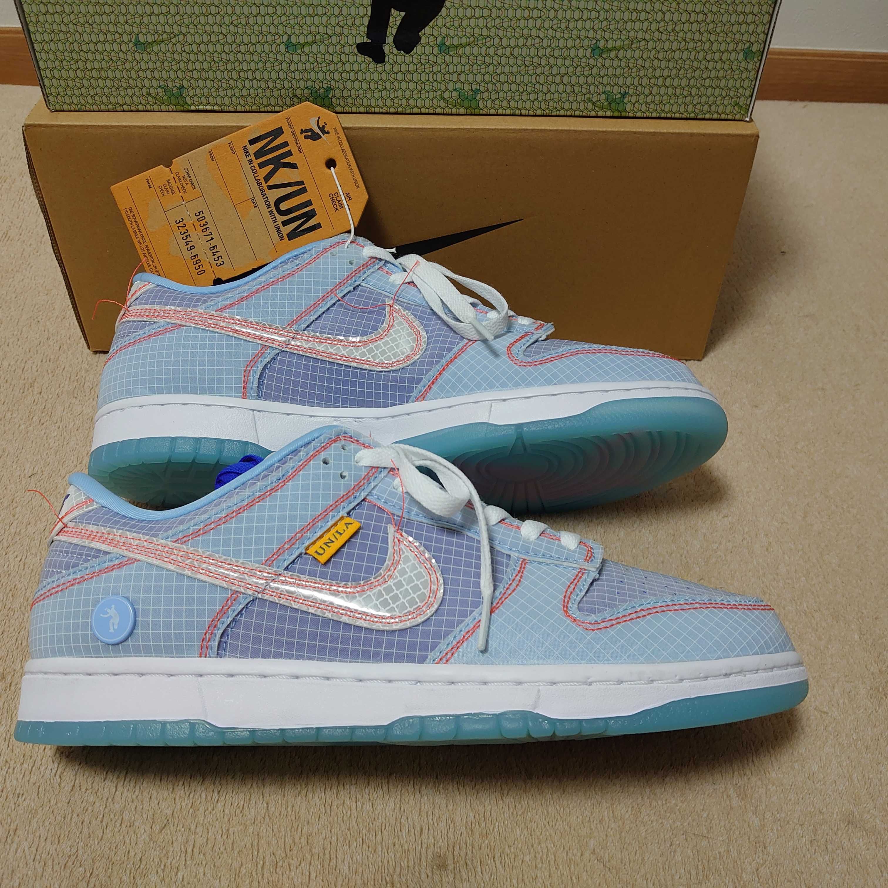 UNION × Nike Dunk Low "Argon"
