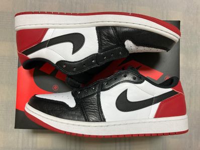 Nike Air Jordan 1 Retro Low OG "Black Toe"