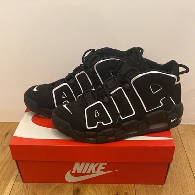 Nike Air More Uptempo "Black/White"(2020)