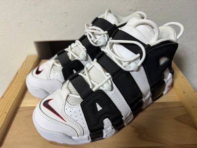 Nike Air More up Tempo "White/Black/University Red"(~2018)