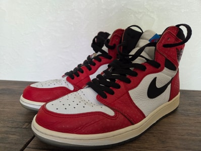 Spiderman × Nike Air Jordan 1 Origin Story "Gym Red/White/Photo Blue/Black"