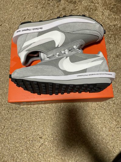 Fragment × sacai × Nike LD Waffle "Light Smoke Grey"