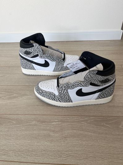 Nike Air Jordan 1 High OG "White Cement/Safari"