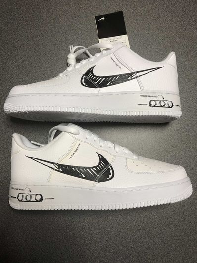 Nike Air Force 1 Low LV8 Utility "Black Sketch"