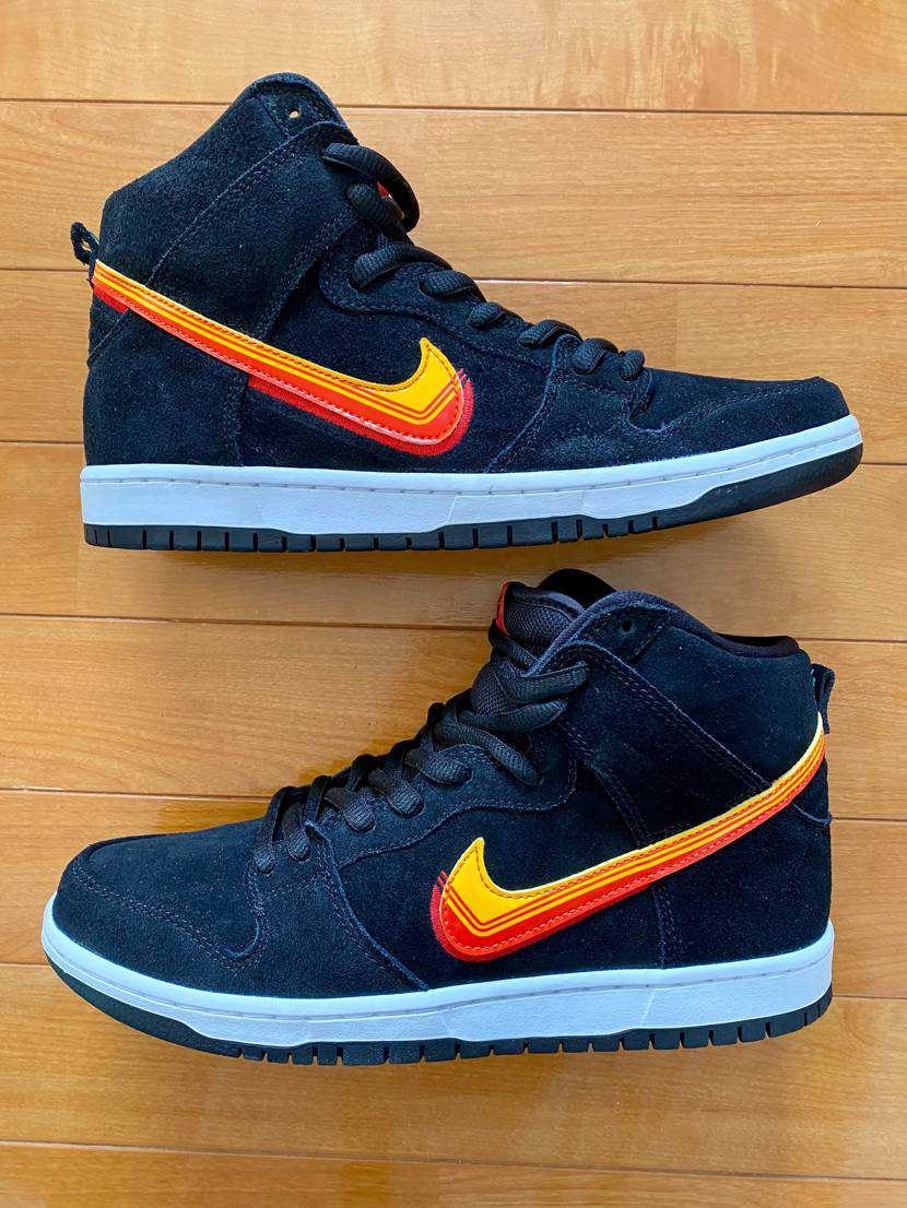 Nike SB Dunk High Pro "Black/Team Orange"