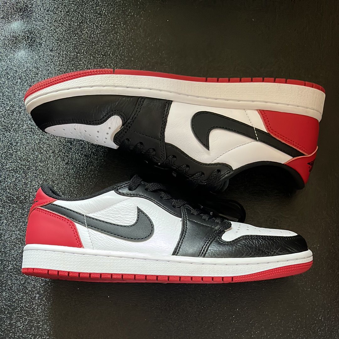 Nike Air Jordan 1 Retro Low OG "Black Toe"