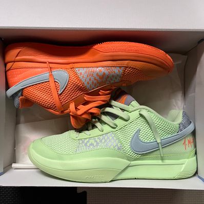 Nike Ja 1 "Bright Mandarin/Vapor Green"(FQ4796-800/FV1288-800)