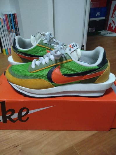 sacai × Nike LDV Waffle "Green"