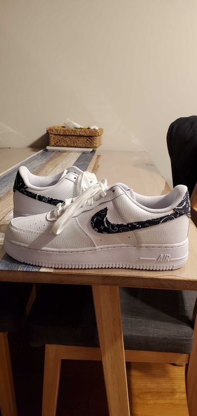 Nike Women's Air Force 1 Low '07 Essential "Black Paisley"