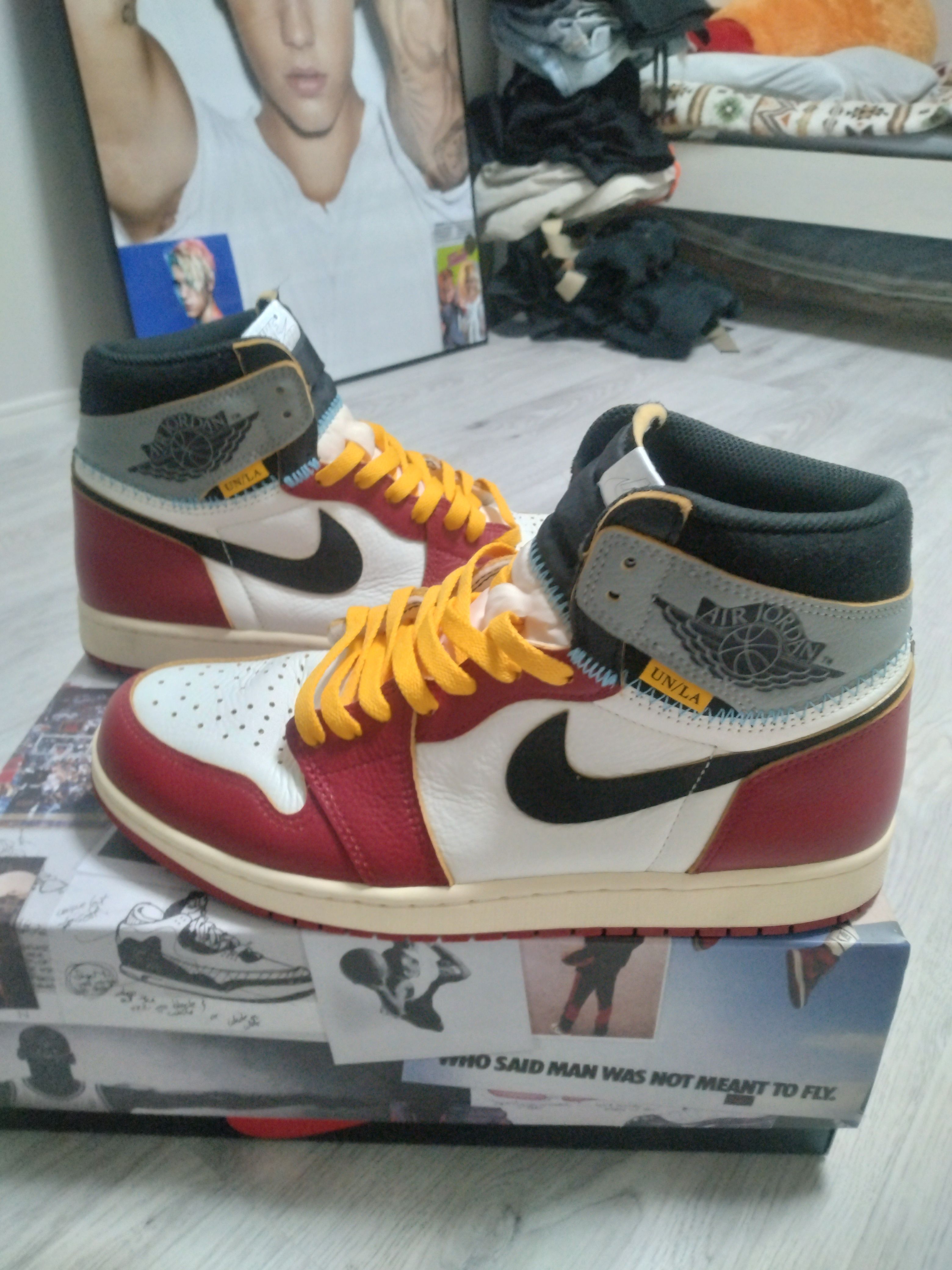 UNION × Nike Air Jordan 1 Retro High OG "Chicago/Shadow"