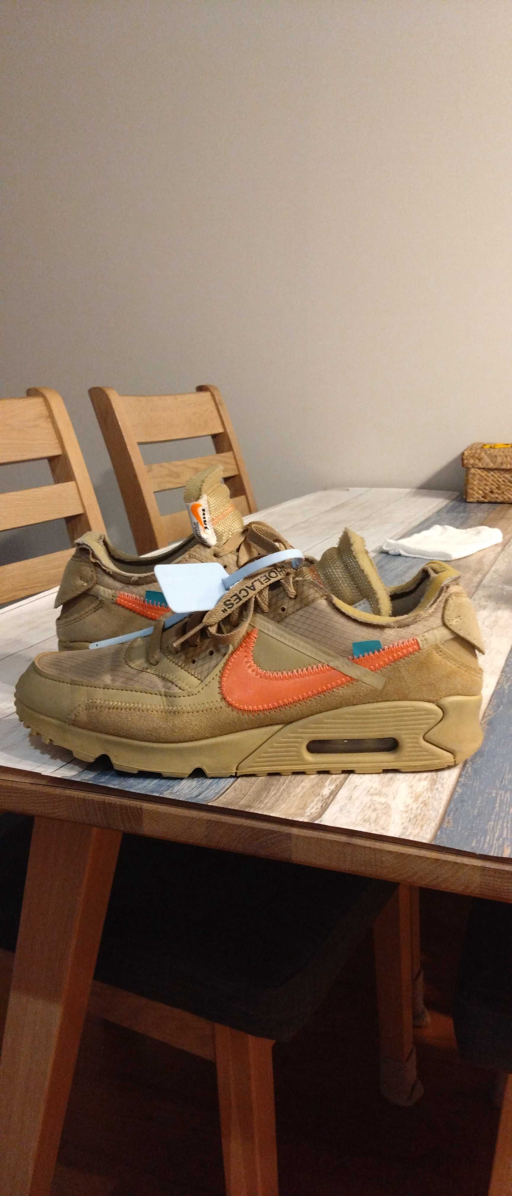 Off-White × Nike Air Max 90 "Desert Ore"