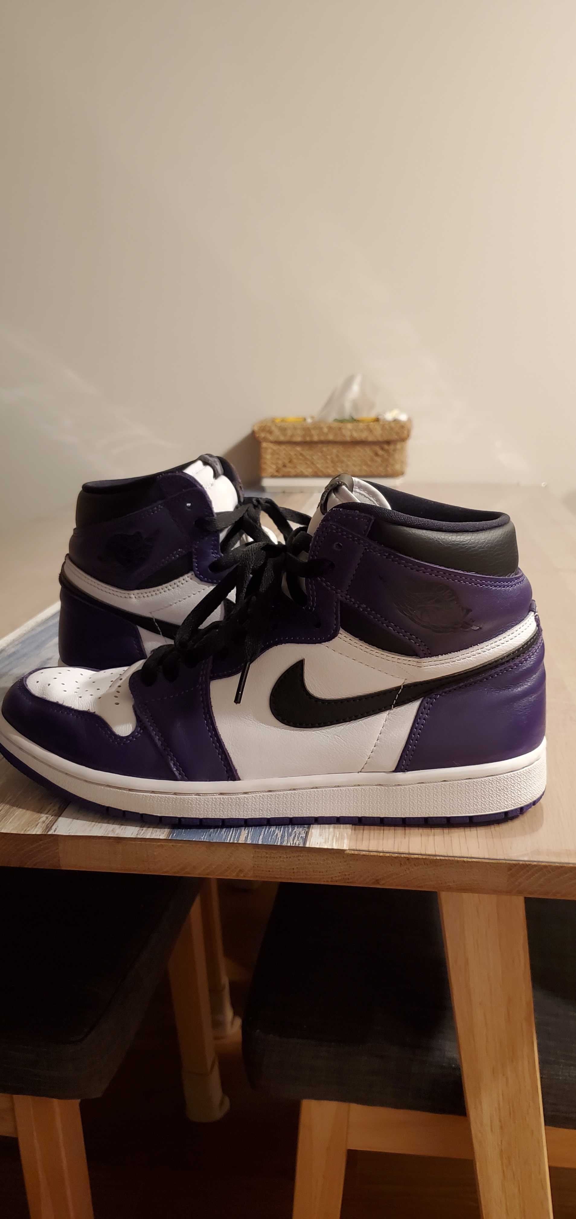 Nike Air Jordan 1 Retro High OG "Court Purple White/Black" (2020)