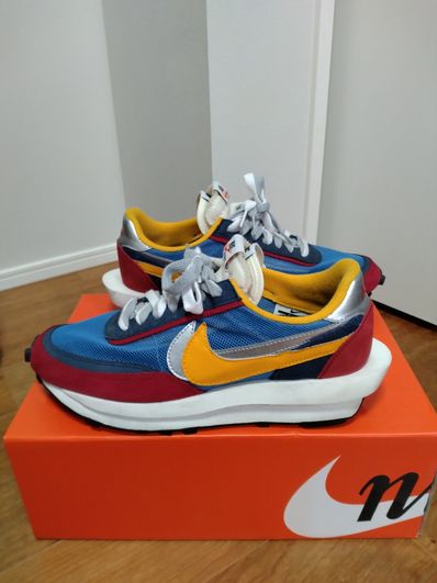 sacai × Nike LDV Waffle "Red/Blue"