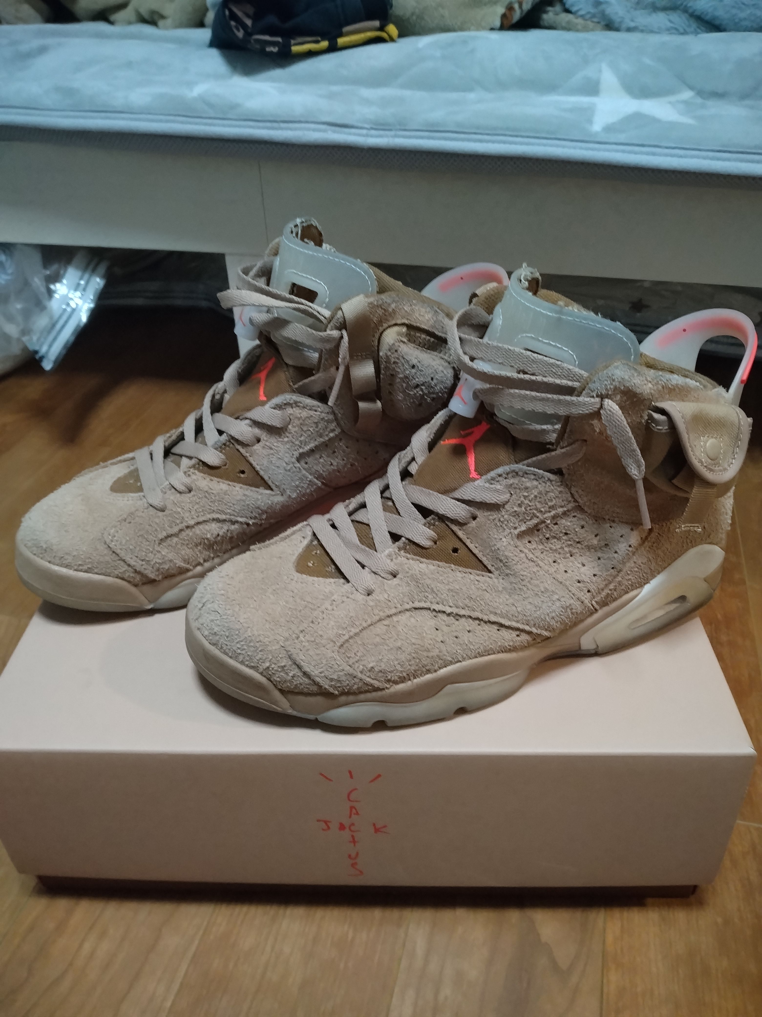 Travis Scott × Nike Air Jordan 6 "British Khaki"