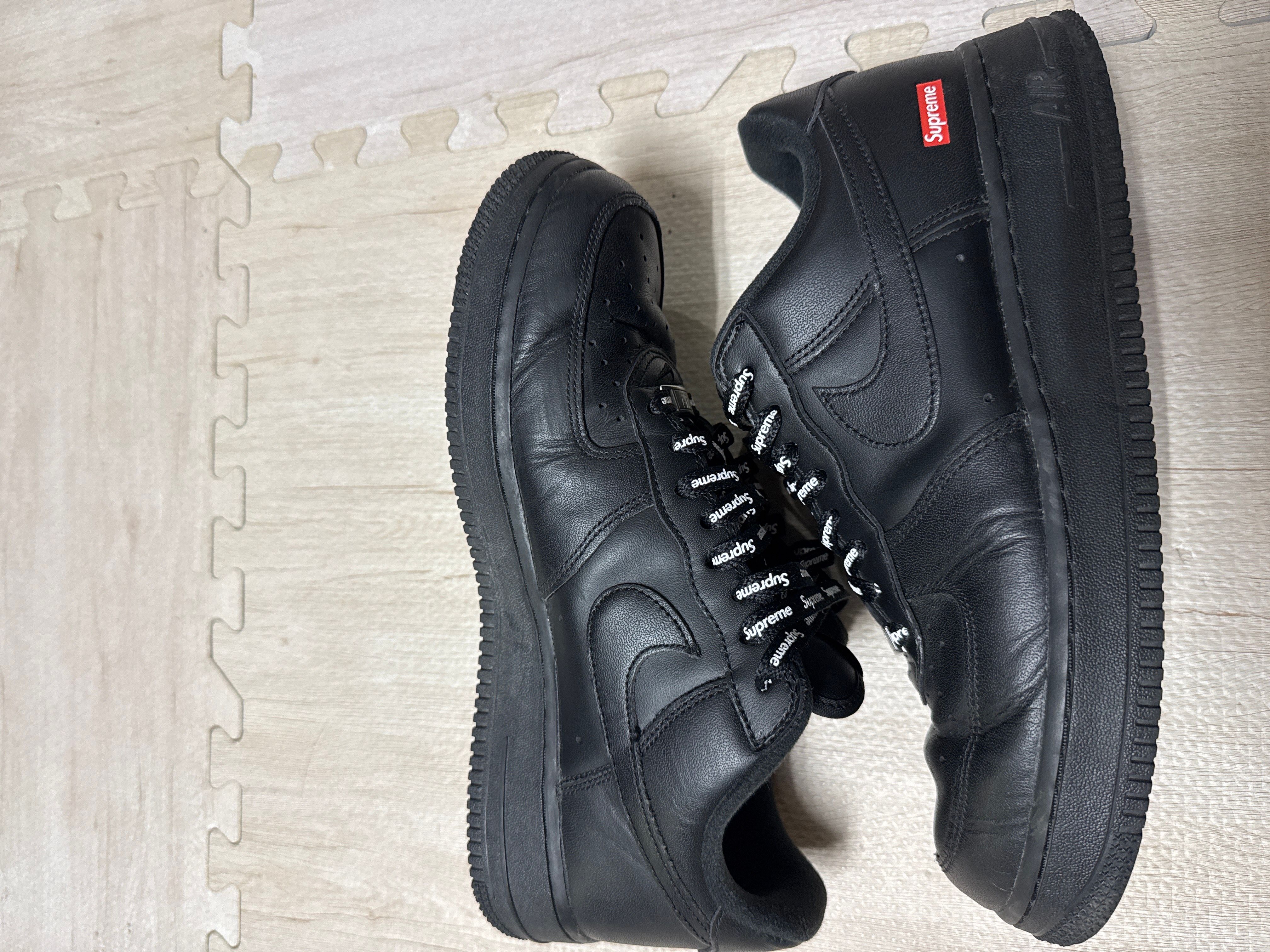 Supreme × Nike Air Force 1 Low "Black"