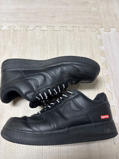 Supreme × Nike Air Force 1 Low "Black"