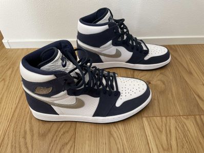 Nike Air Jordan 1 Retro High OG CO.JP "Midnight Navy"(2020)(ブリーフケース付き)